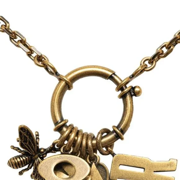Dior Logo Charms Necklace - Picture 3 of 5